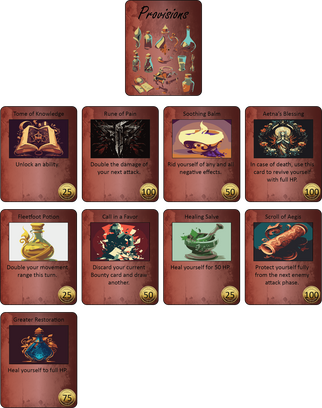 Provision Cards